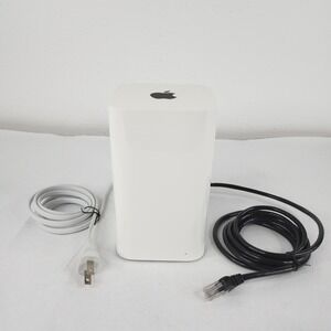 Apple AirPort Extreme A1408 5th Gen Dual-Band 802.11n WiFi Router + Cables‎